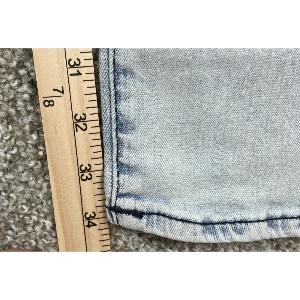 True Religion Ricky Relaxed Straight No Flap Light Wash Jeans Size 44x34 NEW